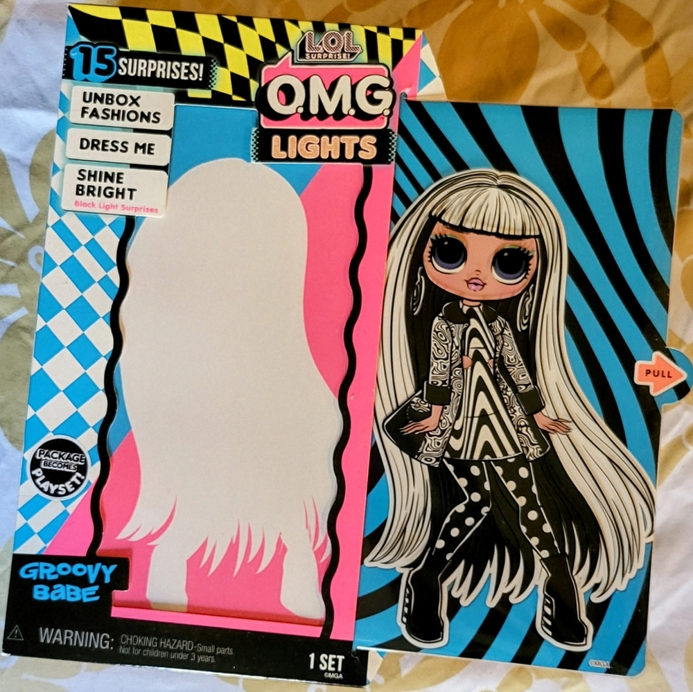 L.O.L. Surprise! O.M.G. Lights Groovy Babe Doll NIB 2020